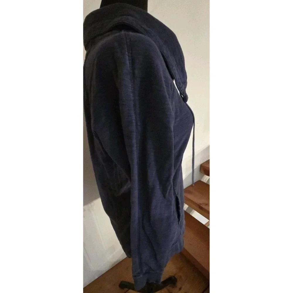 Tommy Bahama Women Quarter Zip Athleisure Pullover Blue‎ SZ S Sporty Lounge wear